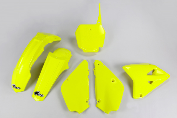 Plastic Kit neon yellow for Suzuki RM 85 (2000-26)